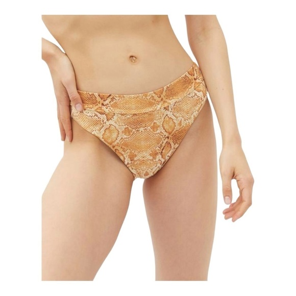 Billabong x Sincerely Jules Over the Sun Bandeau Bikini Top and Maui Bottom NWOT - Picture 3 of 13